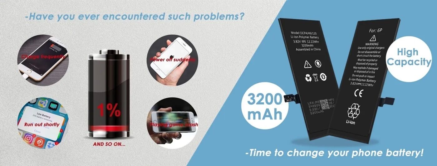 Batterie de téléphone portable de lithium